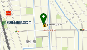 ドラッグユタカ 福知山厚中店の地図画像
