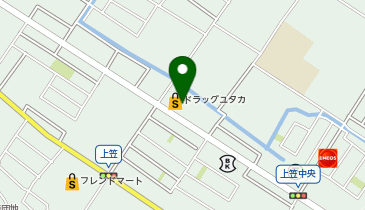 ドラッグユタカ 西草津店の地図画像