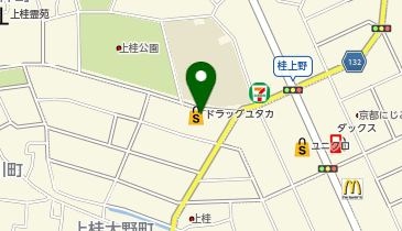 ドラッグユタカ 上桂店の地図画像