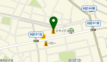 ドラッグユタカ 則武店の地図画像