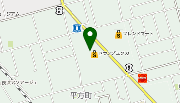 ドラッグユタカ 長浜店の地図画像