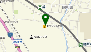 ドラッグユタカ 膳所店の地図画像