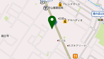 ドラッグユタカ 守山播磨田店の地図画像