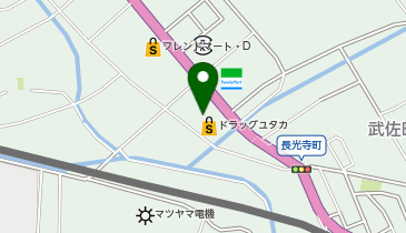 ドラッグユタカ 近江八幡武佐店の地図画像