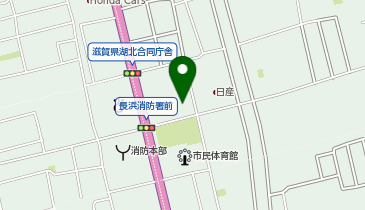 ドラッグユタカ 長浜宮司店の地図画像