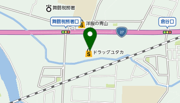 ドラッグユタカ 舞鶴上安店の地図画像