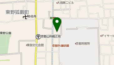 ドラッグユタカ 山科東野店の地図画像
