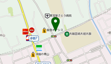 ドラッグユタカ 宝塚長尾店の地図画像
