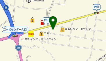 ドラッグセイムス 二本松店の地図画像