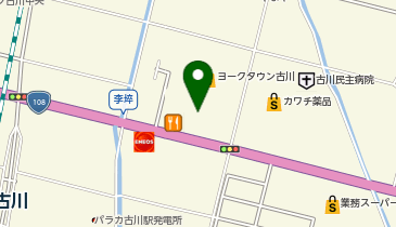 ドラッグセイムス 大崎古川東店の地図画像