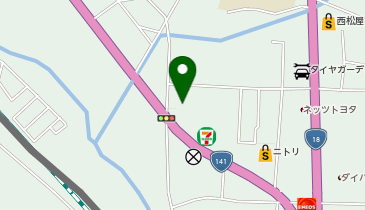 アメリカンドラッグ 上田上堀店の地図画像