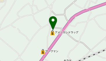 アメリカンドラッグ 高森下市田店の地図画像