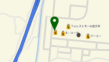 アメリカンドラッグ フォレストモール佐久平店の地図画像