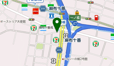 ドラッグセイムス 麻布十番駅前店の地図画像