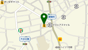ドラッグストアスマイル 藤棚店の地図画像