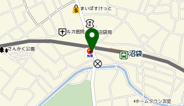 ドラッグストアスマイル 沼袋店の地図画像