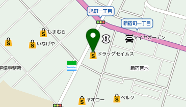ドラッグセイムス 川越新宿店の地図画像