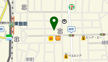 ドラッグセイムス 東飯能店の地図画像