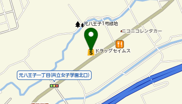 ドラッグセイムス 元八王子店の地図画像