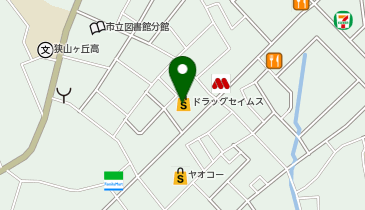 ドラッグセイムス 入間下藤沢店の地図画像