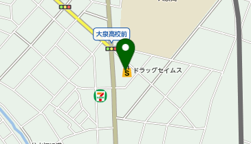 ドラッグセイムス 北小泉店の地図画像
