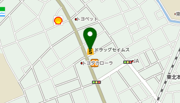 ドラッグセイムス 大宮本郷町店の地図画像