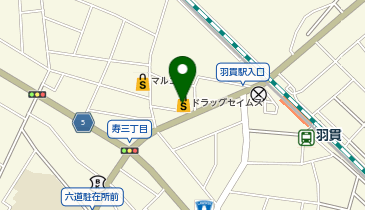 ドラッグセイムス 伊奈寿店の地図画像