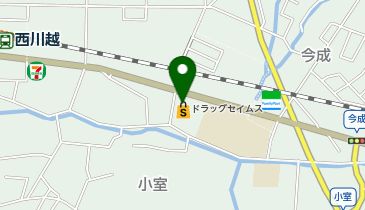 ドラッグセイムス 川越小室店の地図画像