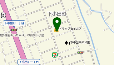 ドラッグセイムス 前橋下小出店の地図画像