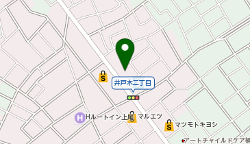 ドラッグセイムス 上尾井戸木店の地図画像