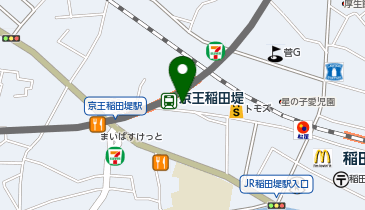 ドラッグセイムス 京王稲田堤店の地図画像