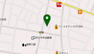 セイムス 小山城東薬局の地図画像