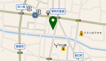 ドラッグセイムス 渋川新町店の地図画像