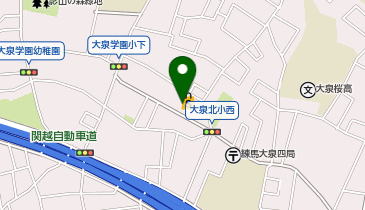 ドラッグセイムス 練馬大泉店の地図画像