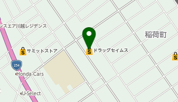 ドラッグセイムス 諏訪町店の地図画像