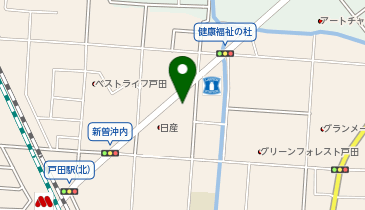 ドラッグセイムス 上戸田店の地図画像