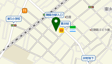 ドラッグセイムス 朝霞台店の地図画像
