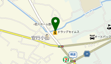 ドラッグセイムス 安行店の地図画像