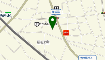 ドラッグセイムス 星の宮店の地図画像