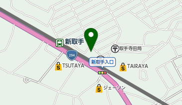 ドラッグセイムス 新取手店の地図画像