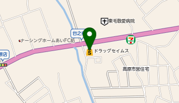 ドラッグセイムス 台之郷店の地図画像