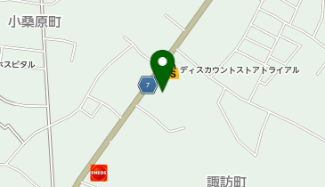 ドラッグセイムス 館林南店の地図画像