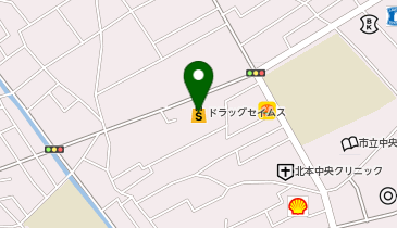 ドラッグセイムス 北本西店の地図画像