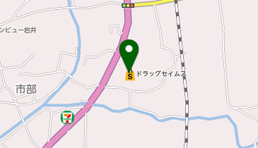 ドラッグセイムス 岩井店の地図画像