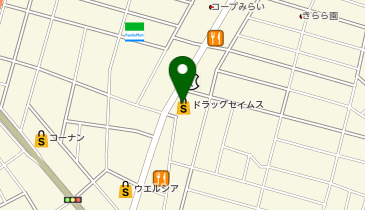ドラッグセイムス 東大宮中央店の地図画像