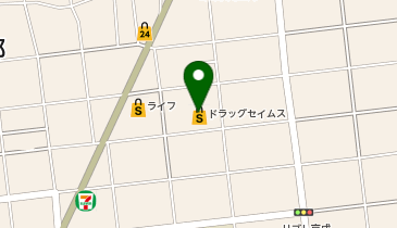 ドラッグセイムス 水元店の地図画像