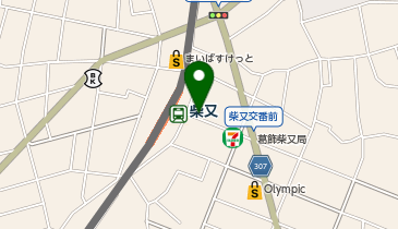 ドラッグセイムス 柴又駅前店の地図画像