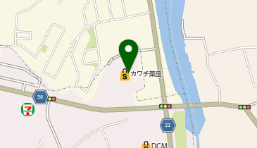 カワチ薬品 多賀城店の地図画像