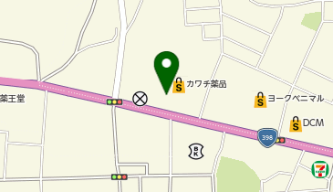 カワチ薬品 石巻伊原津店の地図画像