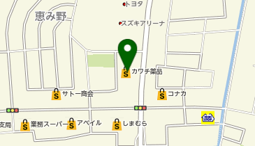 カワチ薬品 石巻西店の地図画像
